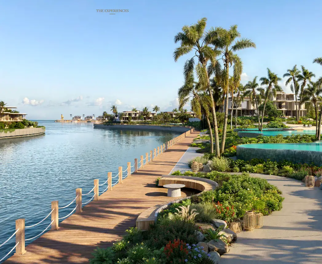 Promenade and Marina at Bay Estate, Dubai Islands
