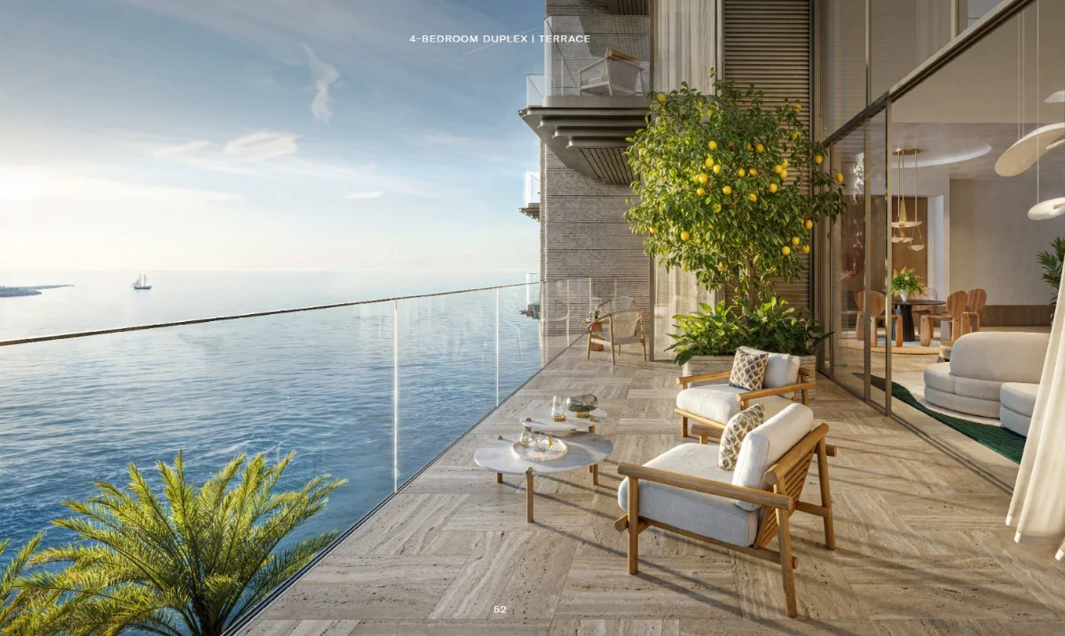 Solaya residences overlooking the Jumeirah beach