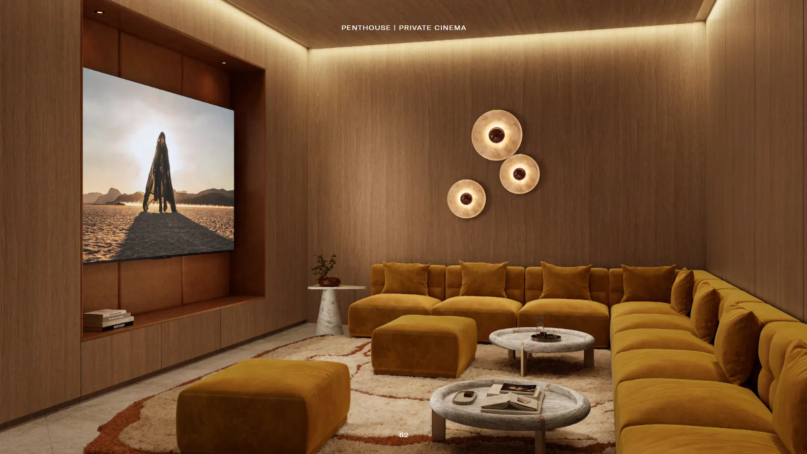 Solaya penthouse living area