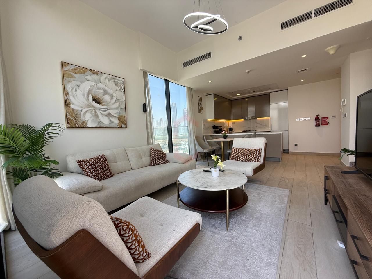 Spacious 1BR | Lagoon & Burj Khalifa View