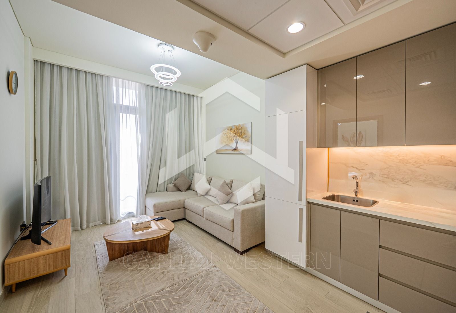 Fully Furnished 1BR | High Floor | Prime Location