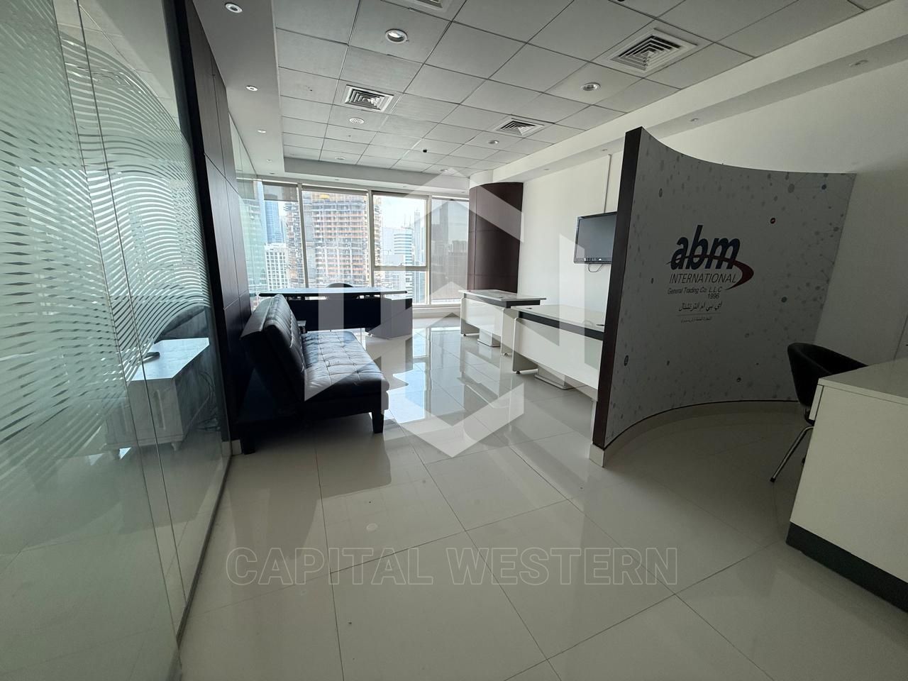 EXCLUSIVE | CANAL & BURJ VIEW | GLASS PARTITIONED — 3