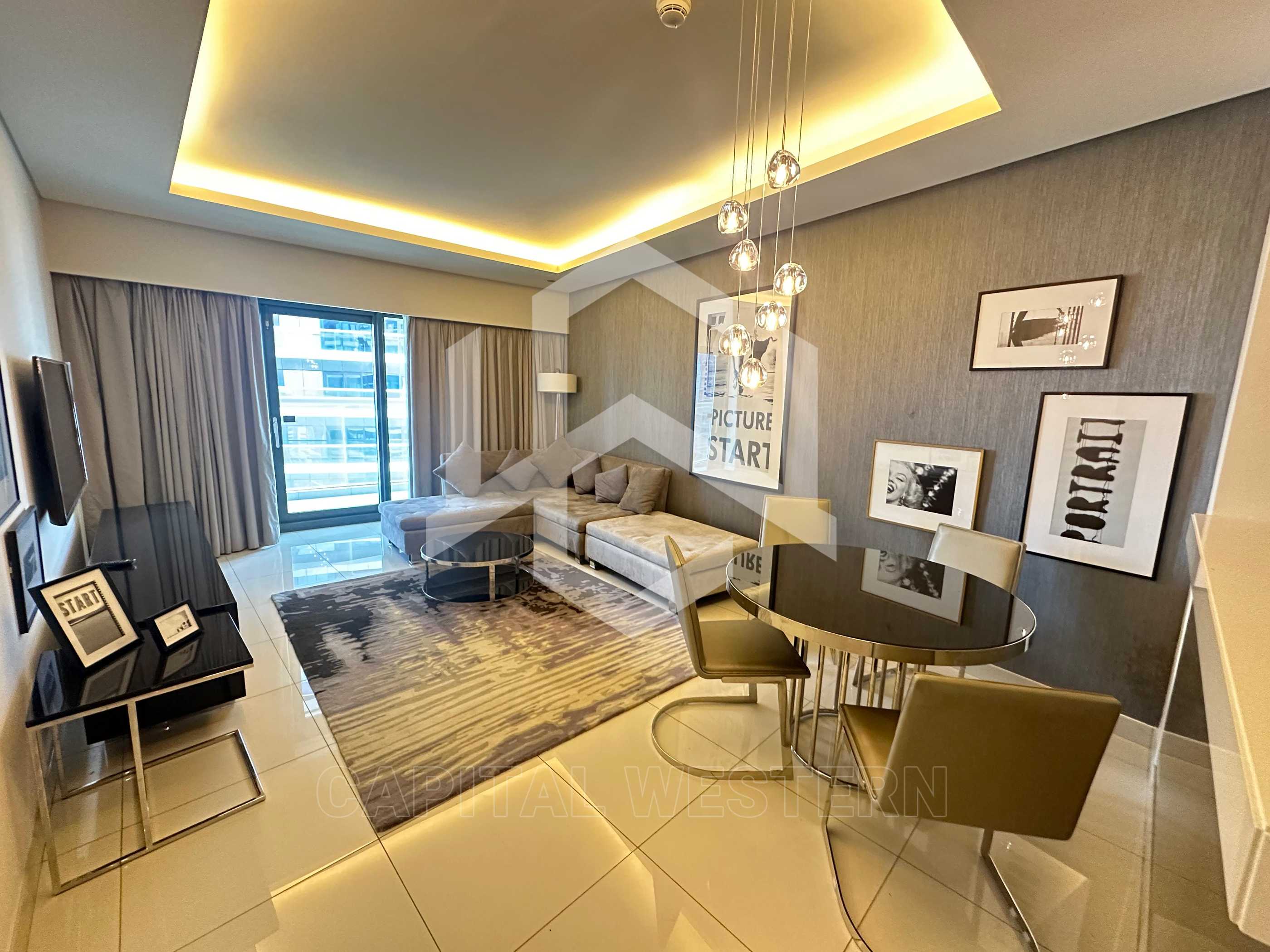 Fully Furnished 1BR | High Floor | Ready to Move