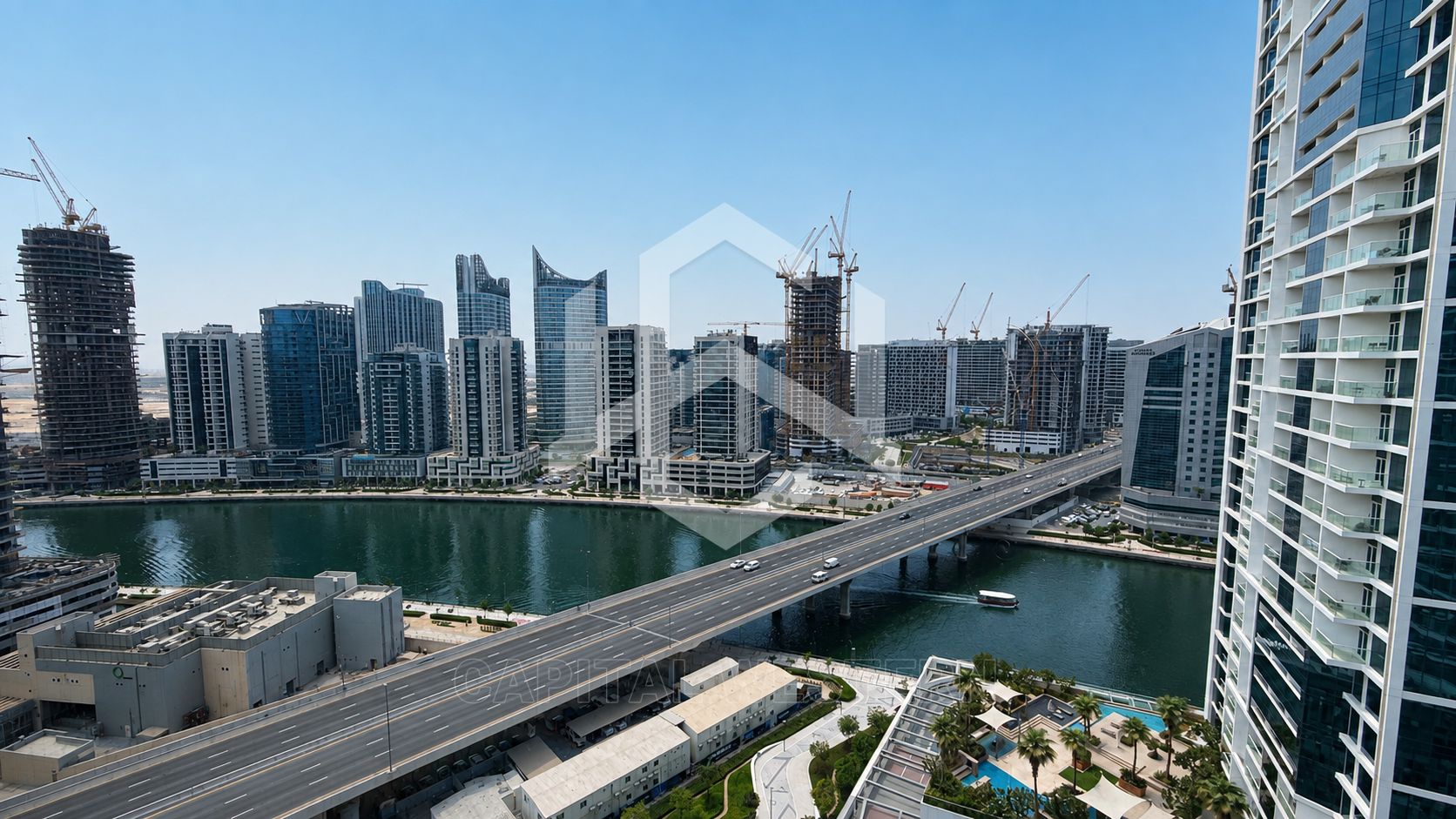 Canal View | Unfurnished & Fitted | Vacant