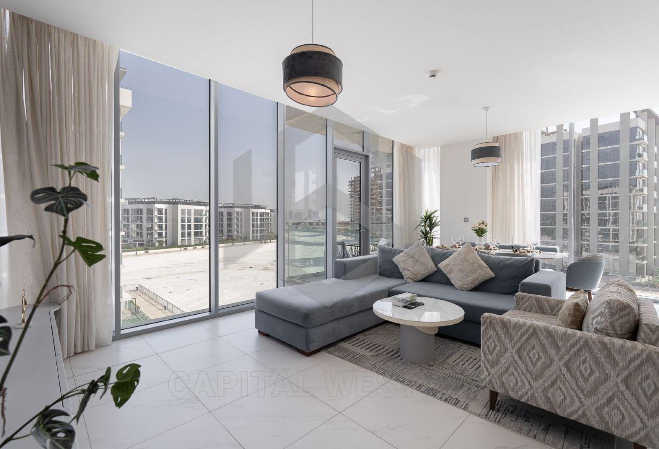 Luxury 3BR+Maid | Fully Furnished | Prime Location — 2