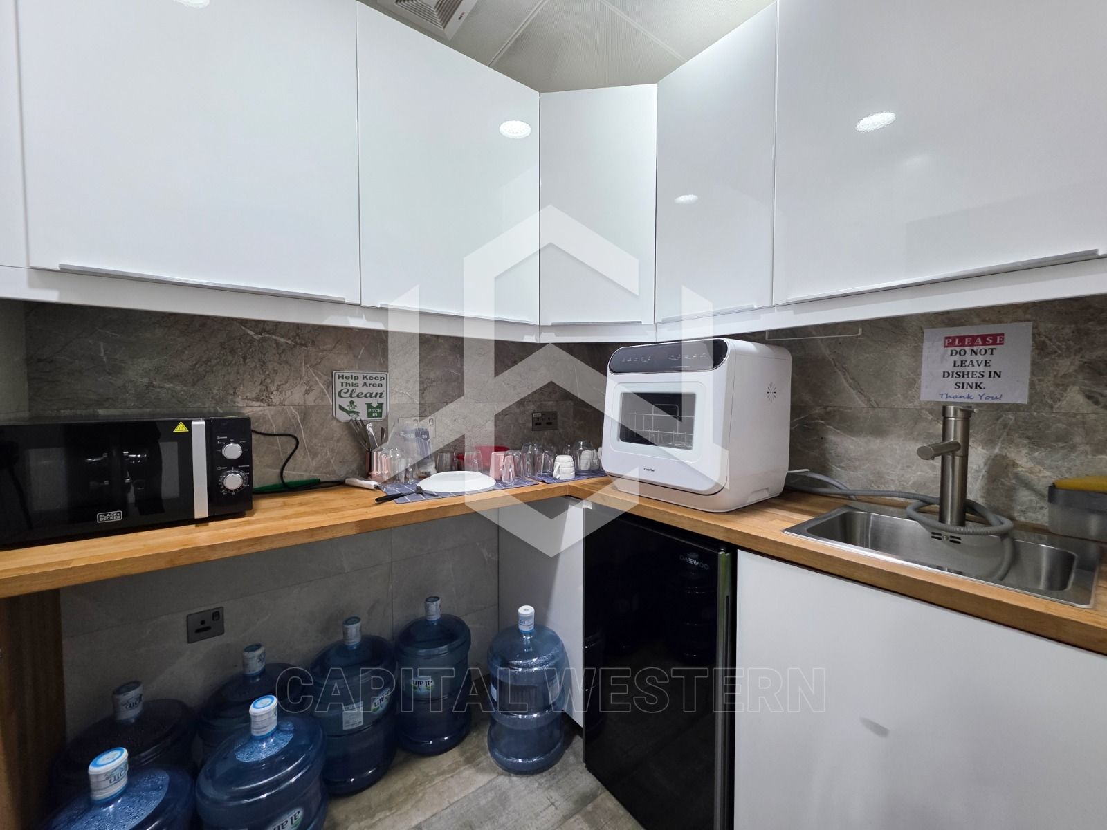 Furnished & Partitioned Office | 2 Parking Spaces