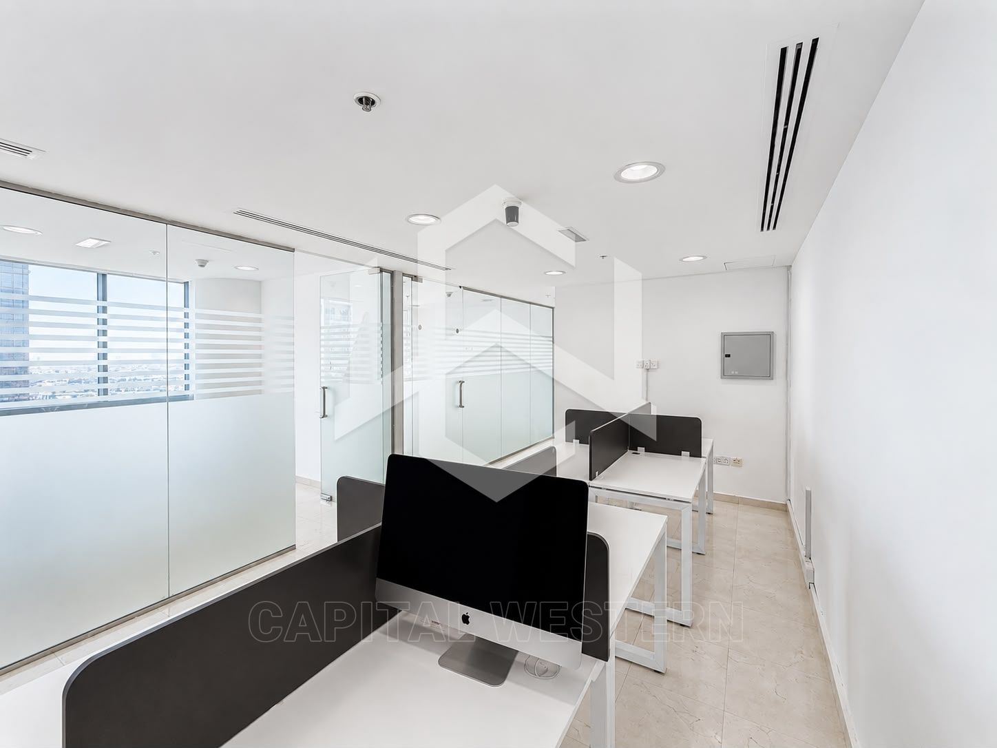 3 Partitioned Rooms + Hall | Open View | Ready — 4