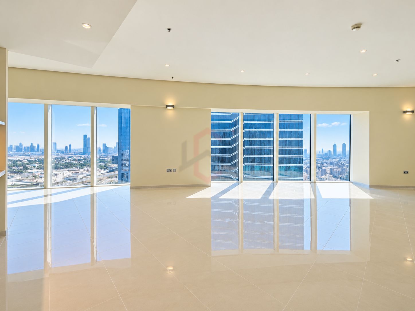 3BR | Sea and Sheikh Zayed Road View | Vacant — 4