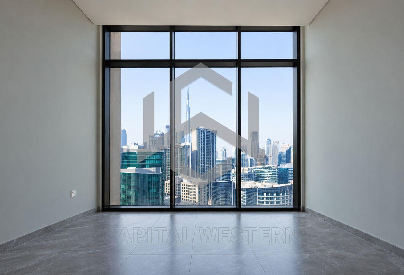 Peninsula Two 2BR, Semi-Furnished, Burj&Canal View