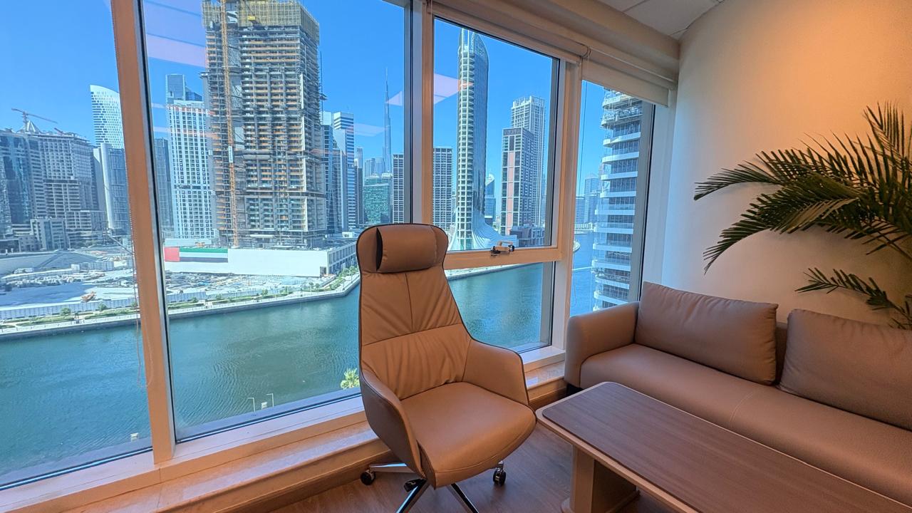 Canal View | Furnished Office | Ready to Move