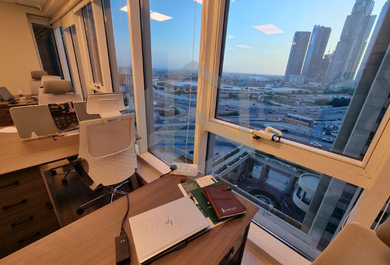 Canal View | Furnished Office | Ready to Move — 3