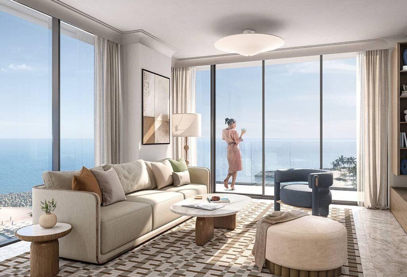 Luxury 3BR Waterfront Apartment | Emaar | Sea View — 3