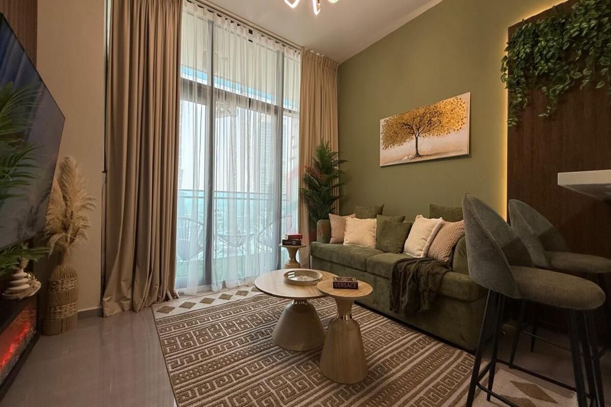 Sea View | Furnished 1BR | Near Metro | Ready — 2