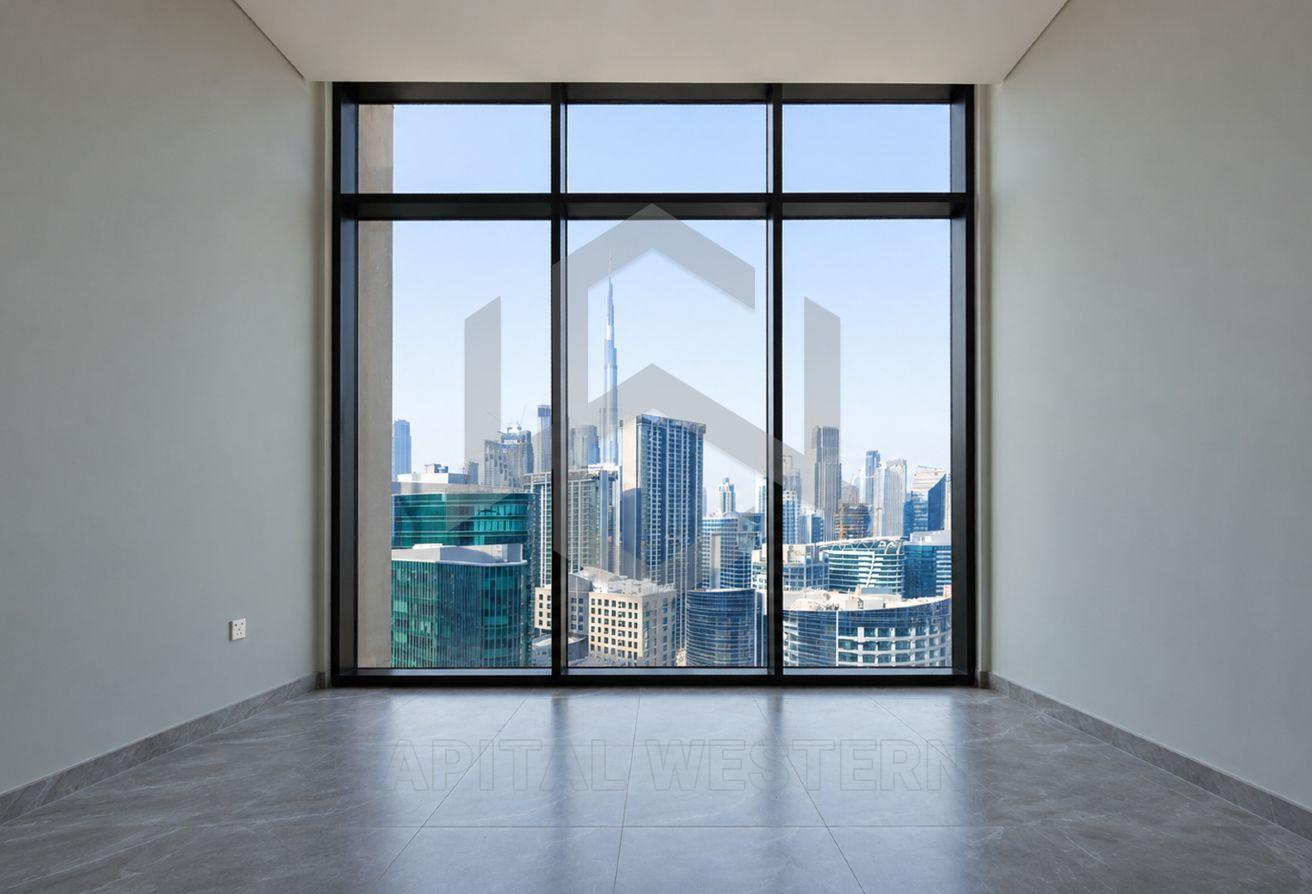 Peninsula Two 2BR, Semi-Furnished, Burj&Canal View