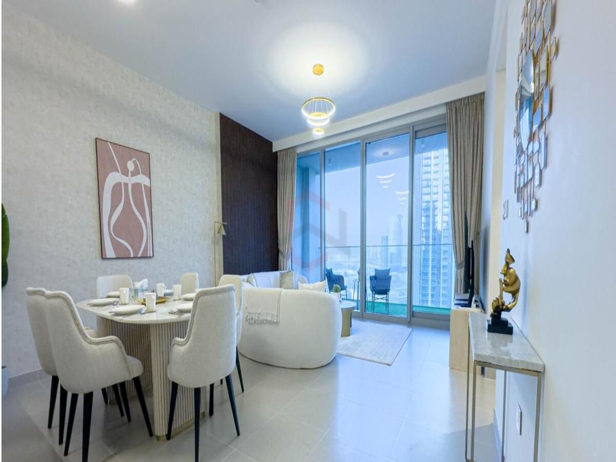 Furnished 3BR+Maid | Burj Khalifa View | Ready — 2