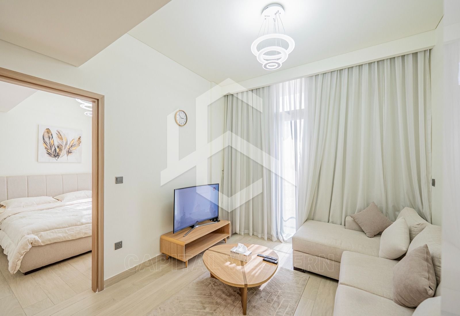 Fully Furnished 1BR | High Floor | Prime Location — 2