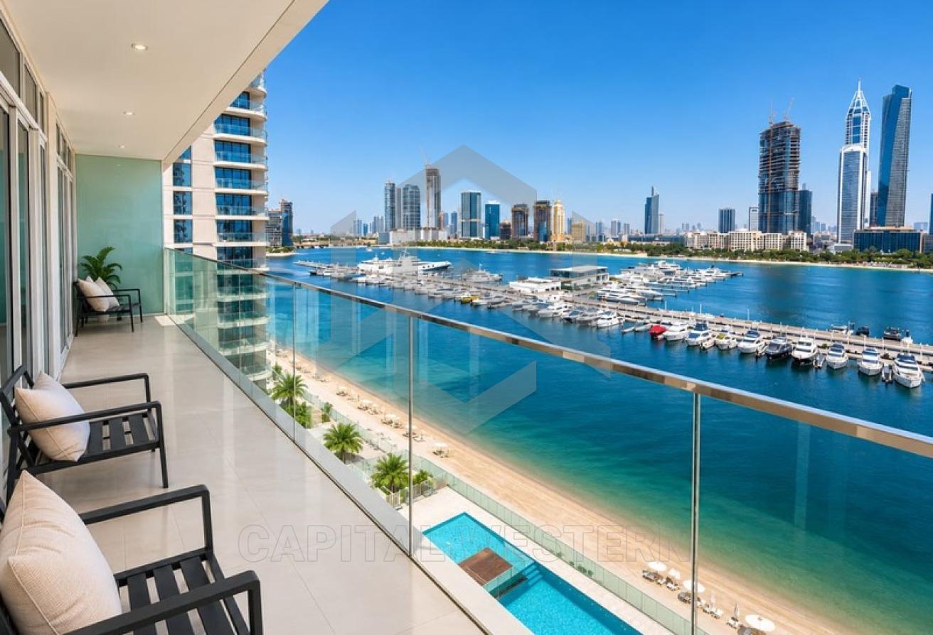 Modern 2BR | Fully Furnished | Marina & Yacht View