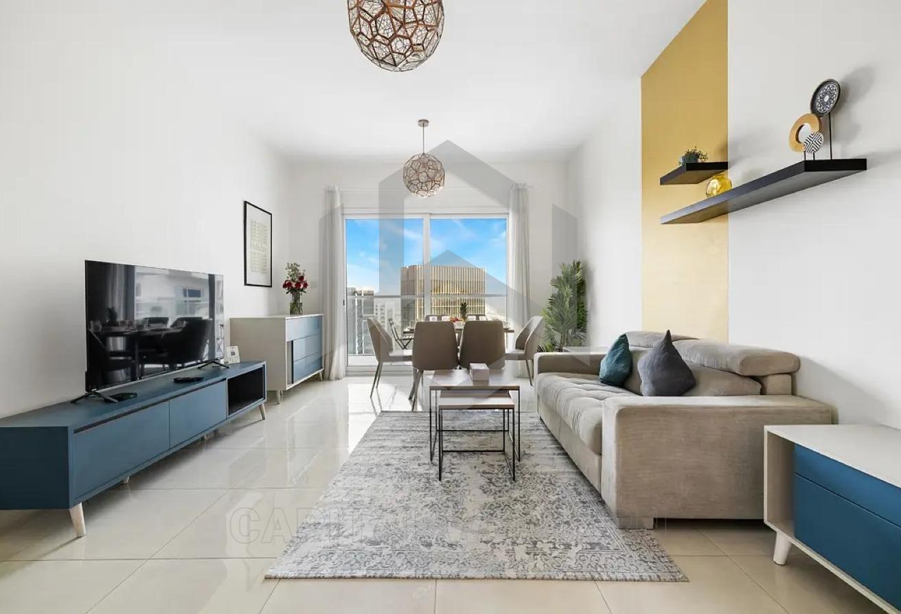 Fully Furnished 2BR | Spacious Balcony | Ready