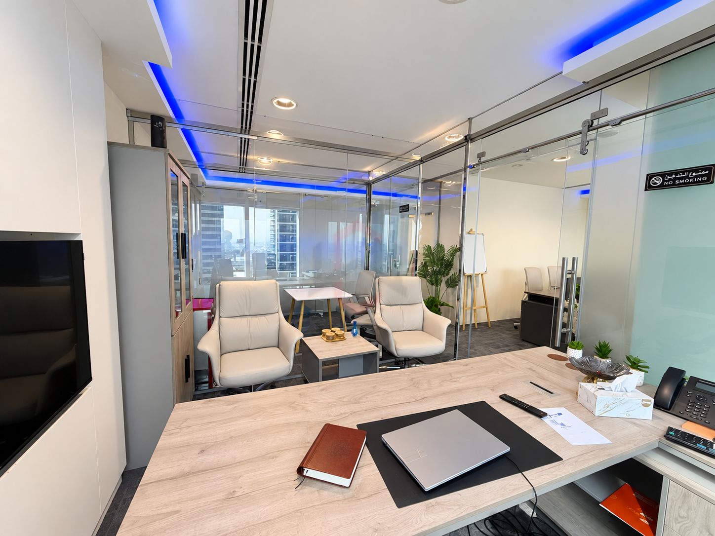 Fully Fitted & Furnished Office | Ready to Move | Close to Metro — 2