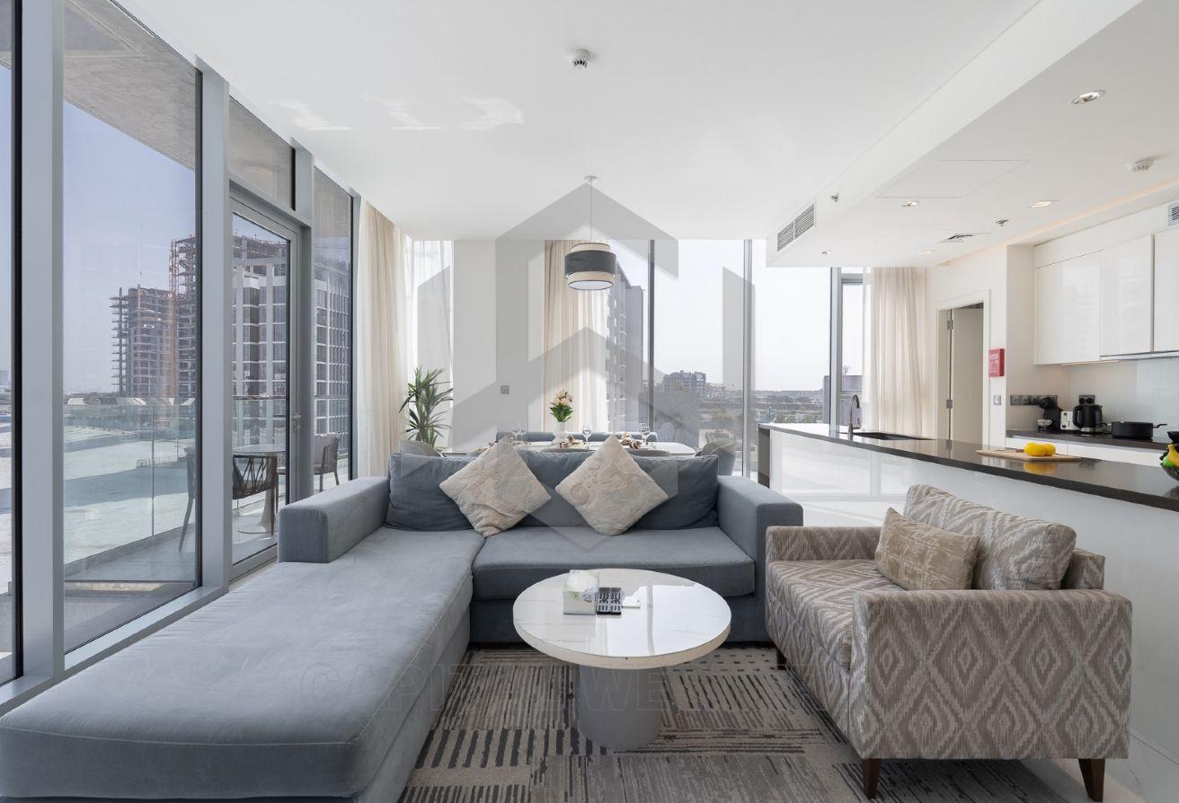 Luxury 3BR+Maid | Fully Furnished | Prime Location — 3