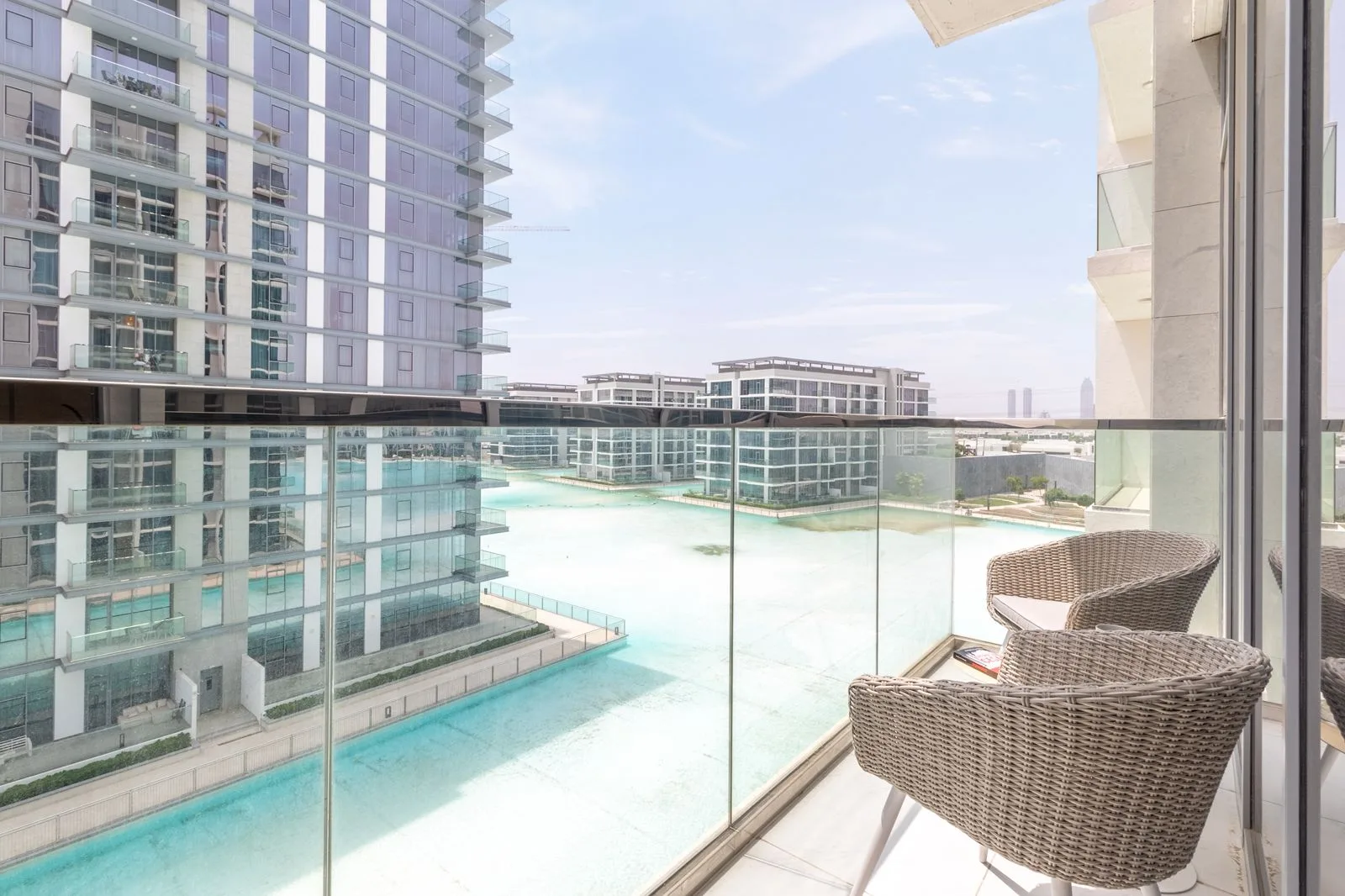 Furnished 2BR+Maid | Access to Crystal Lagoon
