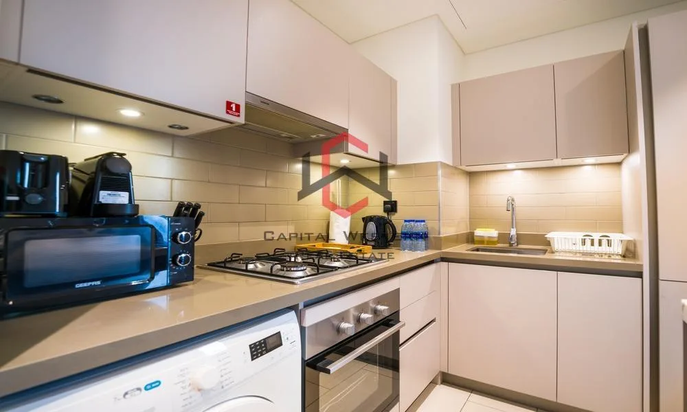 Furnished I Chiller Free | Balcony | Open View | Mohammed Bin Rashid City — 4